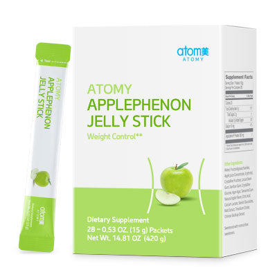 Atomy Applephenon Jelly Stick Dietary Supplement 28pc Box