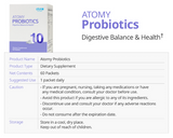 Atomy US Probiotics Digestive Balance & Health Dietary Supplement