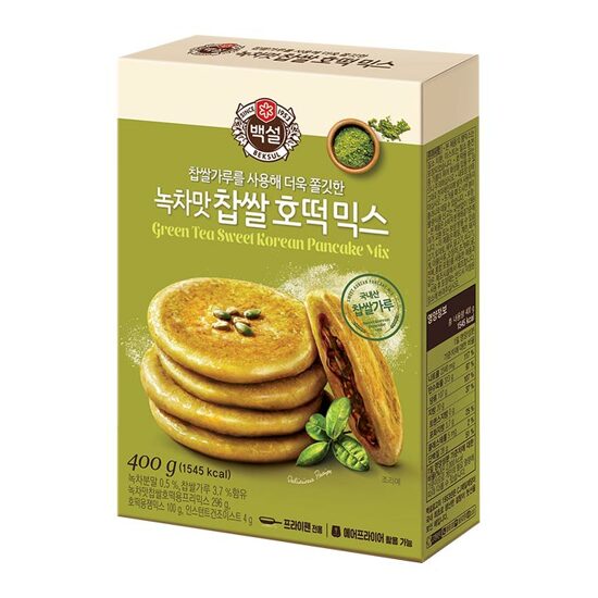 Beksul Green Tea Korean Pancake Mix 400g