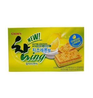 Crown Charming Cheese Lemon Saltine Crackers 135g