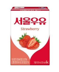 Seoul Milk Strawberry 200mL