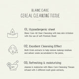 Ballon Blanc Blanc Care Cereal Cleansing Tissue