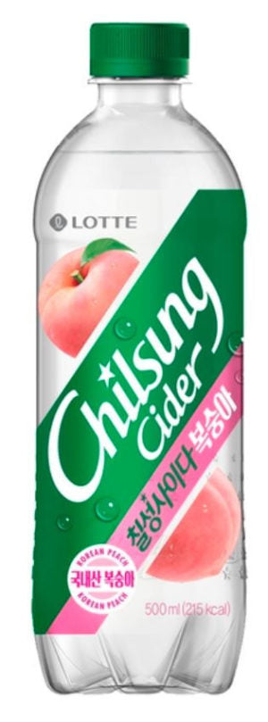 Chilsung Cider Peach 500mL