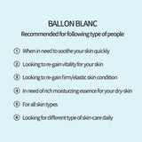 Ballon Blanc Blanc Therapy Sheet Mask Pack - Soothing [6 sheets]