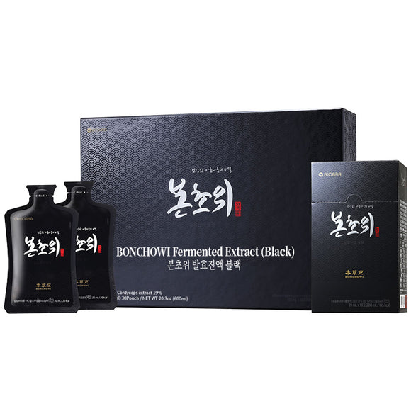 BONCHOWI Fermented Extract Health Drink BLACK 19% Cordyceps Extract