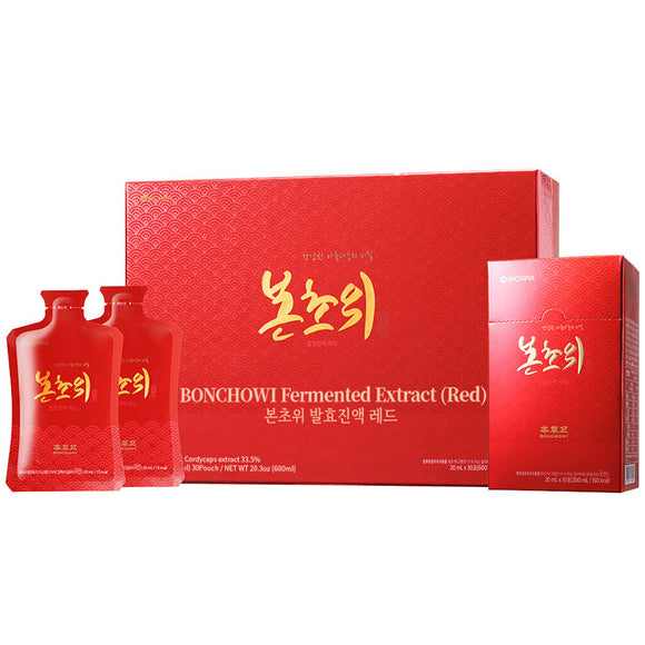 BONCHOWI Fermented Extract Health Drink RED 33.5% Cordyceps Extract