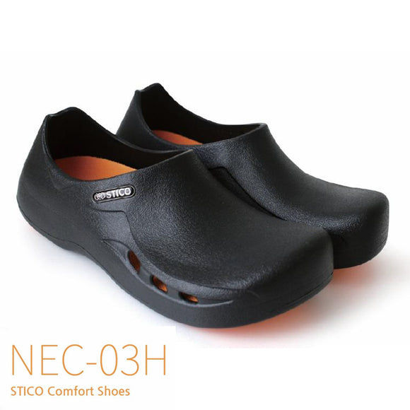 STICO NEC-03 Men Chef Shoes Clog Kitchen Non-Slip Safety Shoes  Oil&Water Rubber