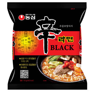 Nongshim Black Shin Ramen Pouch