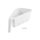 Food Waste Basket Sink Drainage Corner Trash Bin